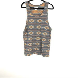 OBEY Propaganda Aztec print Sleeveless Top